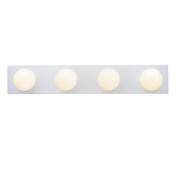 Westinghouse Four-Light Indoor Bath Bar White 6659500 - main